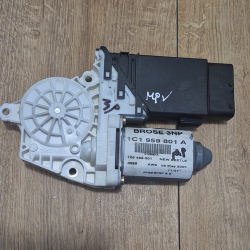 Beetle drivers window motor - window,