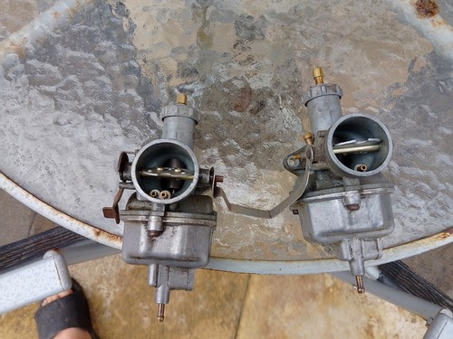 Honda cb125t carbs early - cb125t,