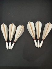 Vintage Real Feather Flights Arrow 2 x Sets New