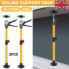 2PC Adjustable Drywall Plasterboard Builder Ceiling Easy Support Props 50-115CM