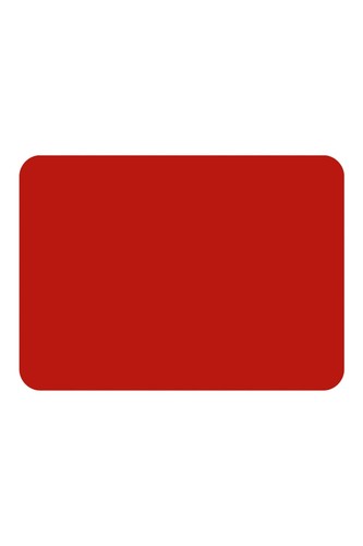 Tuft top medium red - tuft, worktop