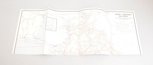 Railway map gwr - gwr, br