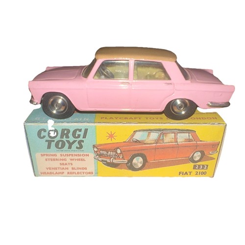 Corgi toys 232 fiat 2100 - corgi,
