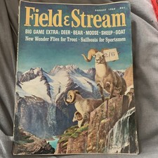 Field & Stream aug 1964 vintage hunting & fishing magazine