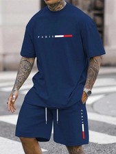 Men's Paris Letter Print 2