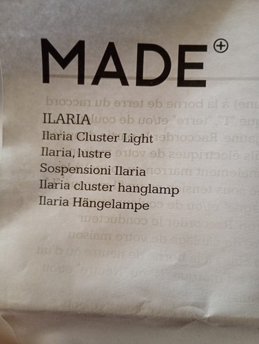 Made ilaria cluster lights - ilaria,
