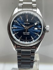 Ladies Stainless Steel Omega Quartz Aqua Terra Wrist Watch