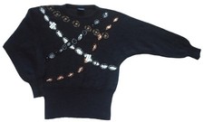 Womens Vintage 80s Jumper