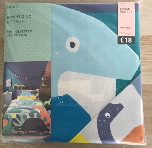 Next dino clash duvet - dino,