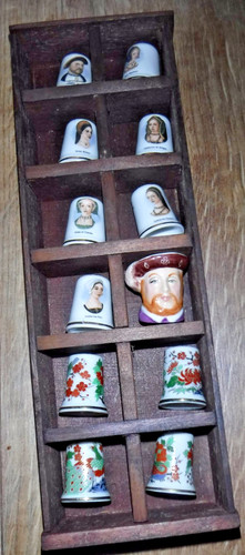 Bone china thimbles henry - ~,