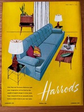 1950 harrods advert - advert, 1959