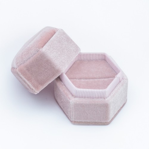 Velvet ring box - velvet,