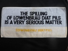 Vintage Bar Mat - Lowenbrau