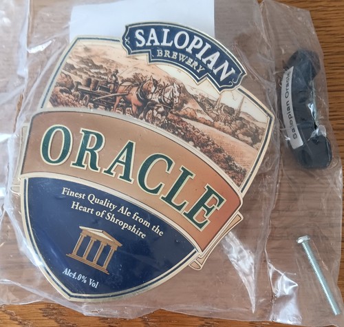 New pump clip salopian - new,