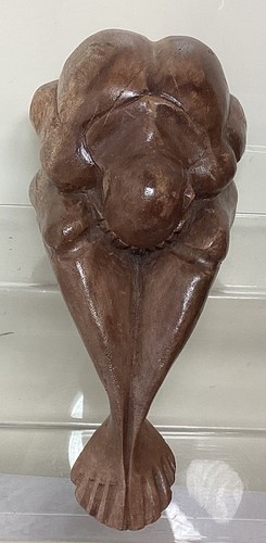 Rare large vintage hand - vintage, wooden