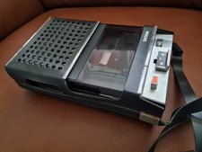 Philips EL3302 Cassette Tape Recorder 1970s. Spare or Repair Running New Belts
