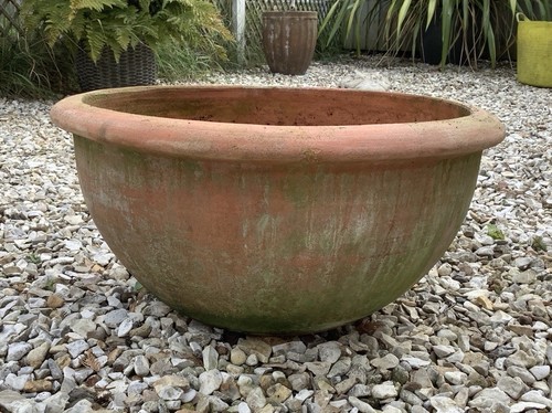 Large terracotta plant pot - large,
