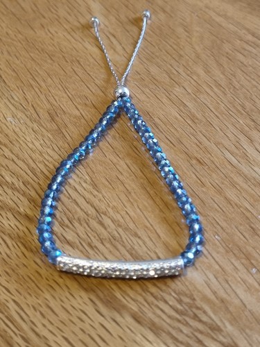 Lipsy blue beaded sparkly - beaded,
