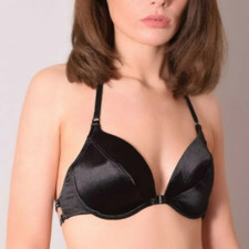 Diamante back strap Bras -