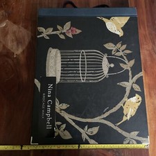 Nina Campbell Wallpaper Sample Book Birdcage Walk  Art/Craft/Framing/Upcycling