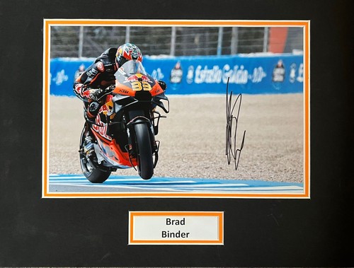Brad binder hand signed - brad,