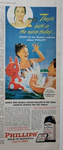 1946 phillips milk magnesia - phillips, of