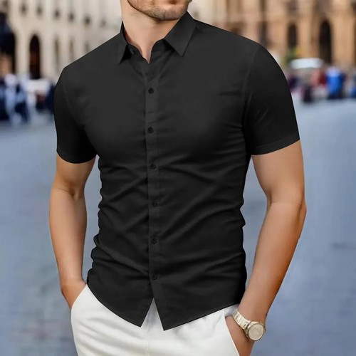 Men shirts casual slim - shirts,