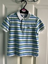BNWOT LACOSTE BOYS BLUE, WHITE