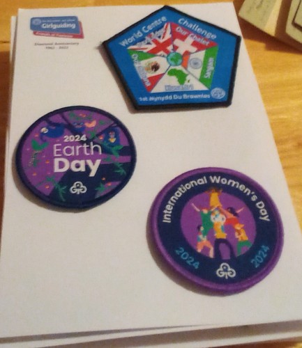 Girlguiding badges