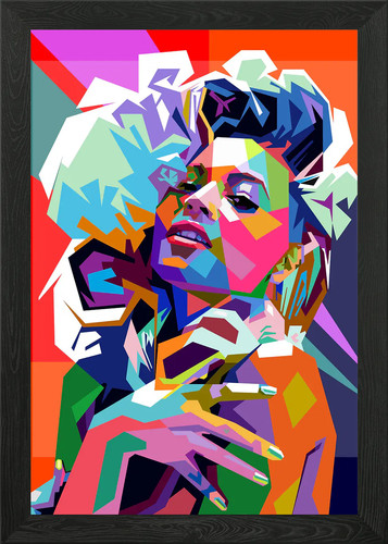 Beyonce framed wall art - framed,