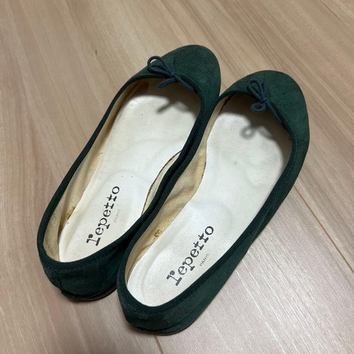 Repetto flat shoes - repetto, green