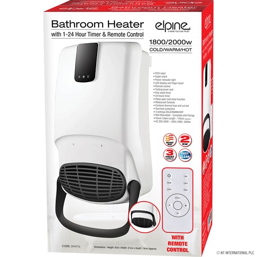 New bathroom fan - new,