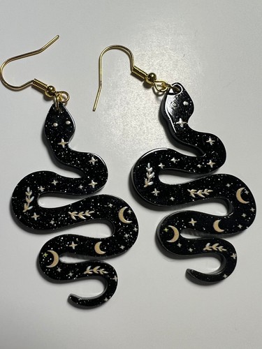 Magic snake earrings new - magic,
