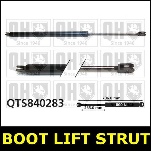 Boot gas strut tailgate - boot, for