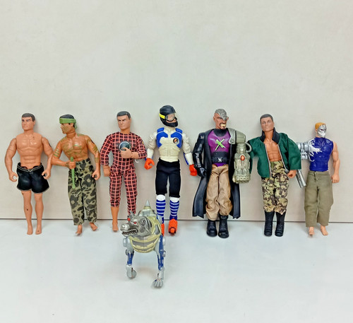 Vintage action man figures - man,
