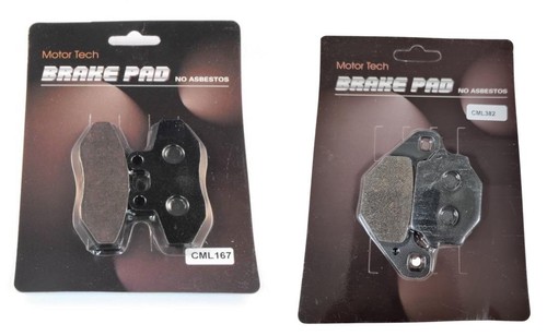 Front rear brake pads - &,