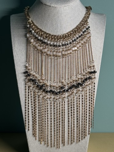 Tassel fringe bib - tassel,