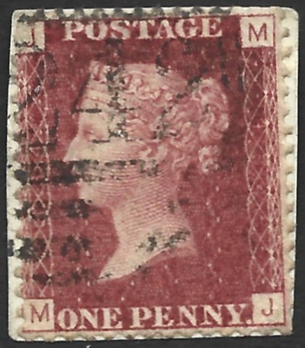 1864 43 1d penny - gb,