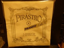 Pirastro Piranito. Cello String Set. 4/4 Size. 3/4-1/2 Size. 1/4-1/8 Size