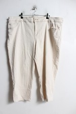 Denim By Tu Womens Girlfriend Jeans - Beige - Size 22 (L50)