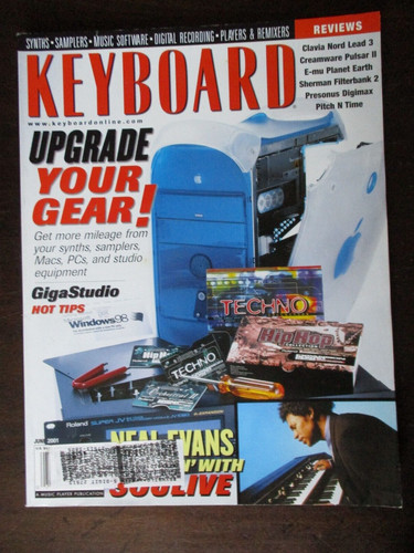 Keyboard magazine june - magazine, 2001