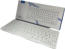 Tecknet EWK 01315 White Wireless Keyboard New
