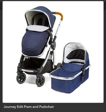 Mothercare Journey Edit Pram And Pushchair - Eclipse Navy
