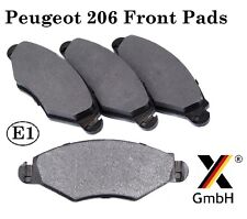 Peugeot 206, 306 & Xsara Front Brake Pad Set (4 pads Bosch system) NEW Germany