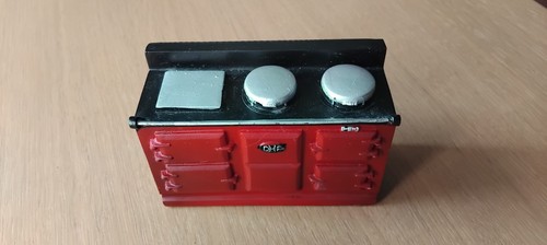 Dolls house aga - dolls, dark