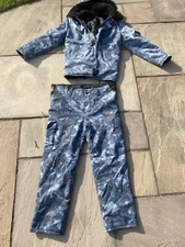 Ukrainian Security Guard Warm Winter Blue TTSKO dubok Camo Uniform Size 44-46