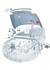VW Lupo 3L Ball stud upper