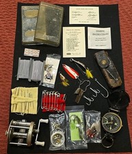 Vintage Fishing Gear Lot Old
