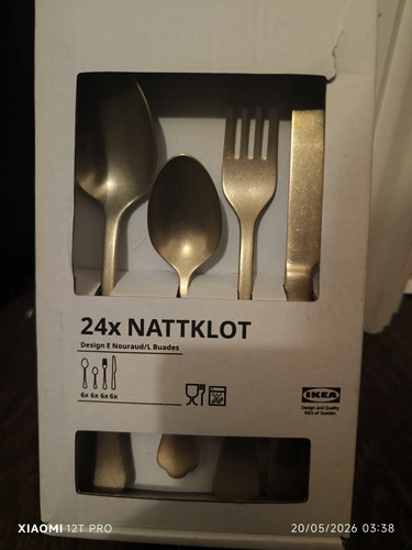 New ikea nattklot 24 piece - new, !!