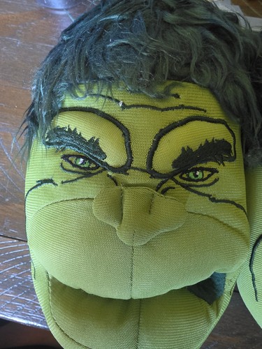 Disney incredible hulk - incredible, slipper